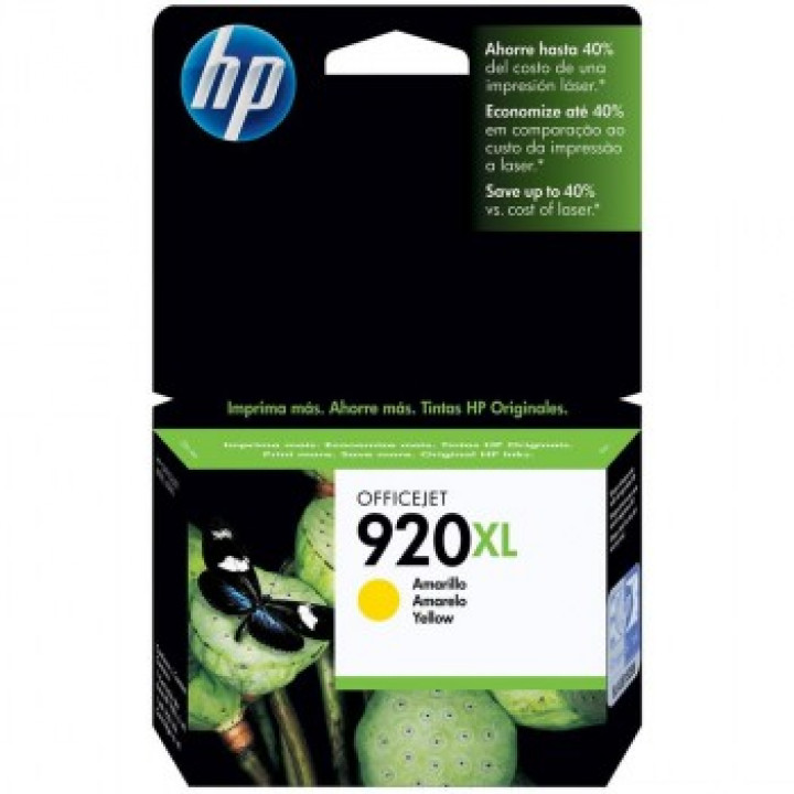 CARTUCHO 920XL AMARELO 7,5ML CD974AL - HP
