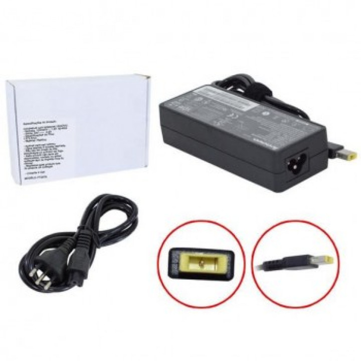 Fonte Para Notebook Lenovo 20V 3.25A 90W Pino 7.9mm 5.5mm 1503.0 FT-23 - FT0079BLU