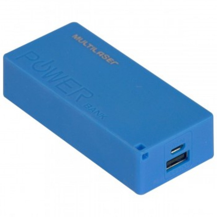CARREGADOR POWER BANK 4000MAH CABO MICRO USB INCLUSO CB097 - MULTILASER