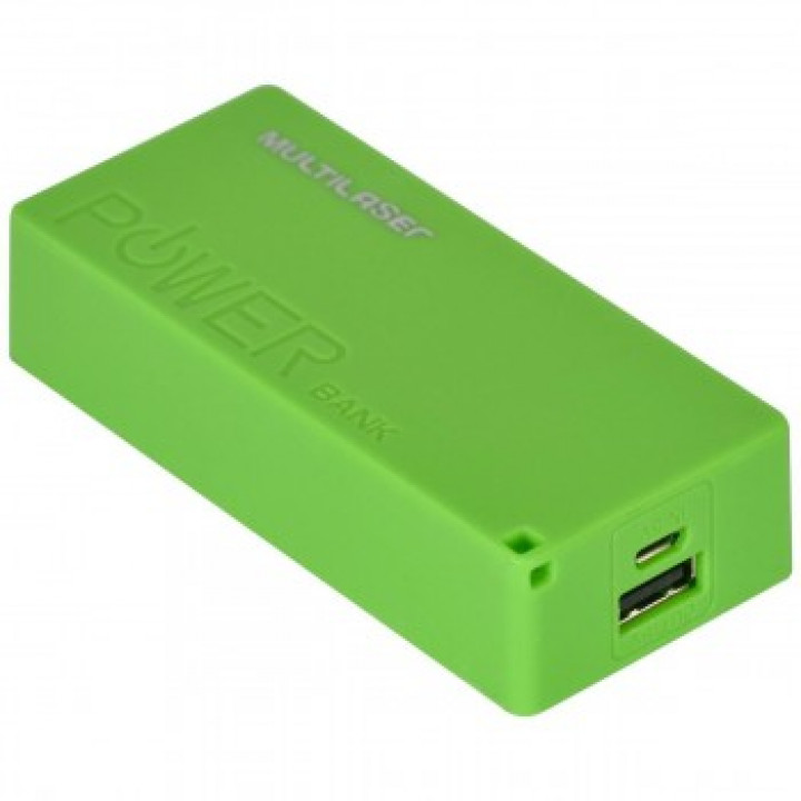 CARREGADOR POWER BANK 4000MAH CABO MICRO USB INCLUSO CB097 - MULTILASER