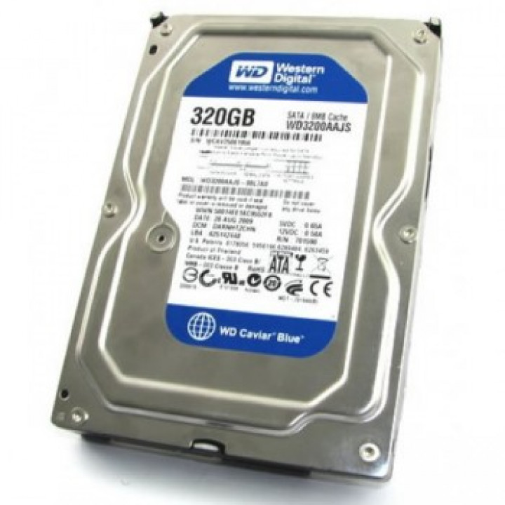 HD Western Digital, 320GB, 7200RPM 8MB, SATA, POOL - WD3200AAJS