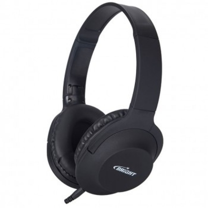 Headphone Bright, P2, Preto - 0463
