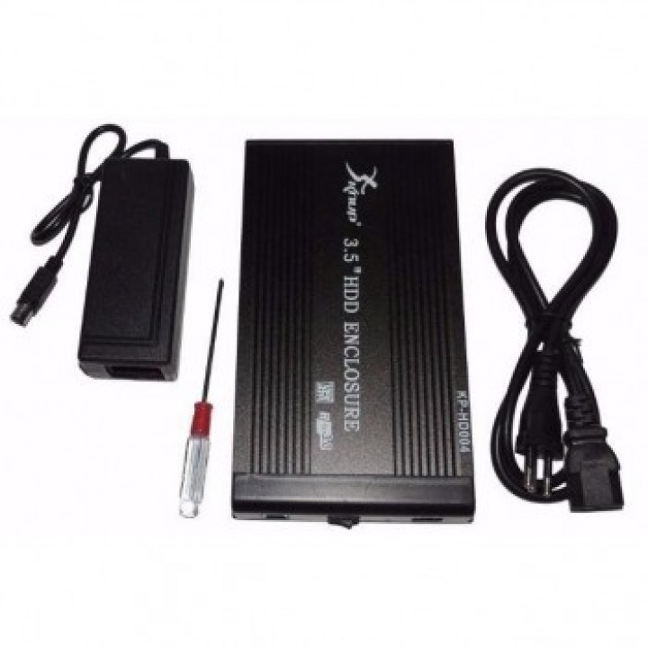 Case Para HD 3.5" Externo Knup, SATA, USB 3.0, Cinza, KP-HD004 CS-06 - CS0028S
