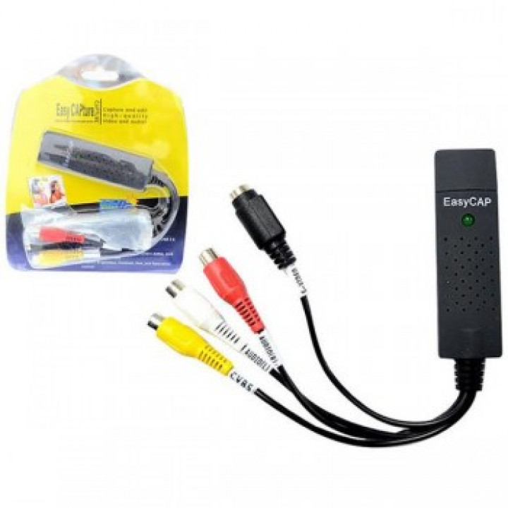 DVR Captura de Audio e Video Easycap - SEG0024