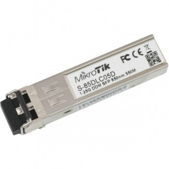 MODULO FIBRA GBIC MULTIMODO 850NM LC 550M S-85DLC05D - MIKROTIK