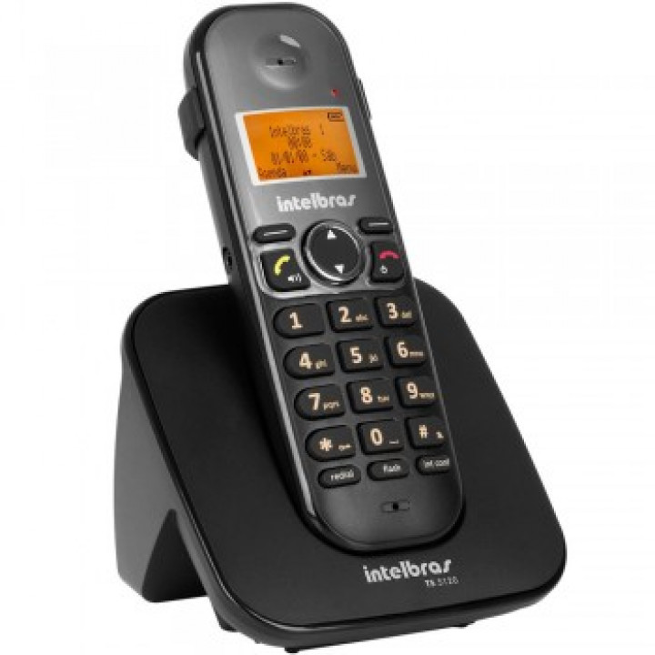 TELEFONE SEM FIO INTELBRAS DIGITAL PRETO - TS5120