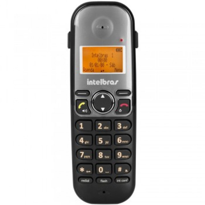 TELEFONE SEM FIO INTELBRAS DIGITAL PRETO - TS5120