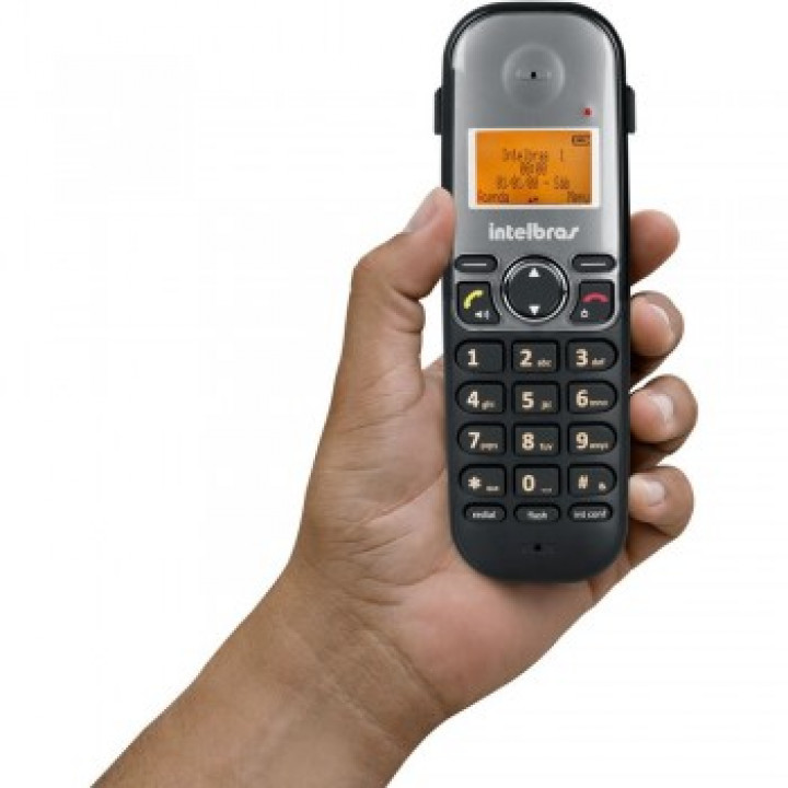 TELEFONE SEM FIO INTELBRAS DIGITAL PRETO - TS5120