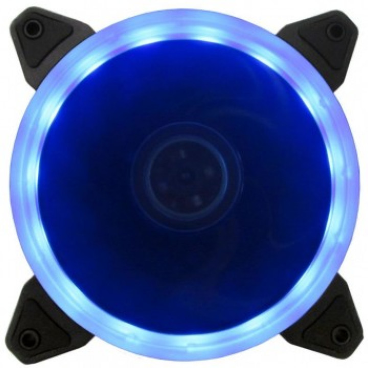 Cooler FAN Bluecase Ring BFR-05B, 120mm, LED Azul - BFR05BCASE