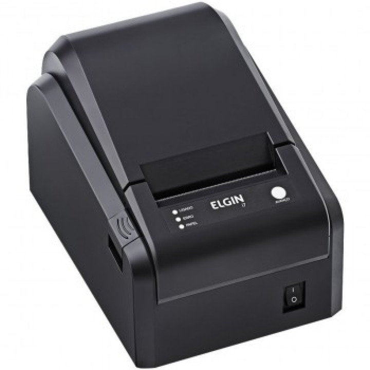 Impressora Não Fiscal Térmica Elgin I7 USB, Com Serrilha - 46I7USBCKD11