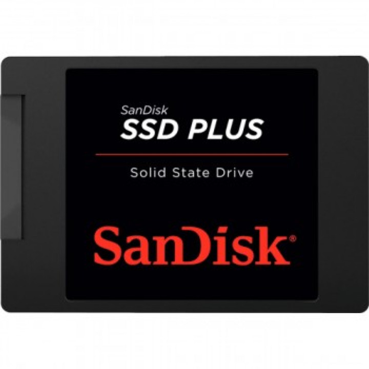 SSD Sandisk, 120GB, Plus 2.5" SATA 6GB/s, Leitura 530MB/s, Gravação 400MB/s - SDSSDA-120G-G27