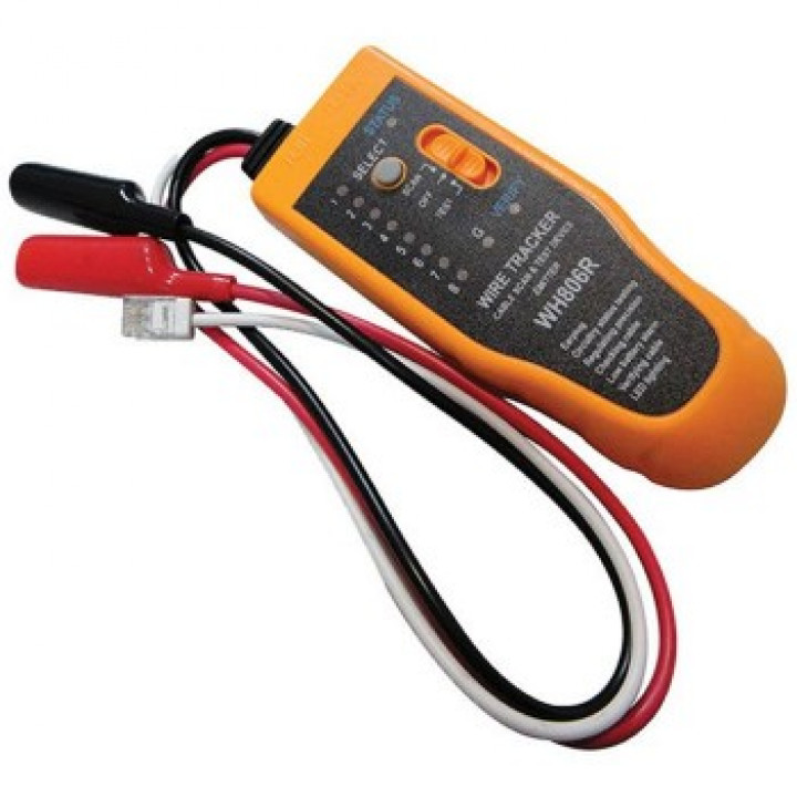 CANETA INDUTIVA + TESTADOR DE CABO SECCON WH-806R AMARELO/PRETO