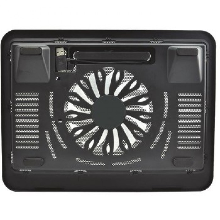 Base Para Notebook C3Tech 14" Com Cooler, LED Azul, Preto - NBC-11BK