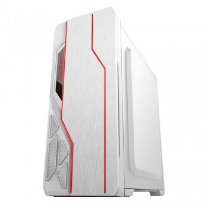 Gabinete Gamer Bluecase, USB 3.0, Branco, Sem Fonte - BG-009
