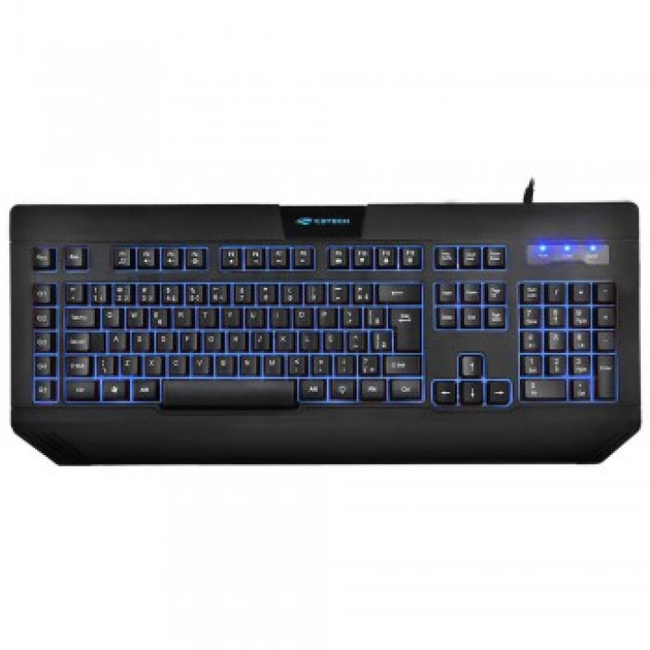 Teclado Gamer C3 Tech, Com Iluminação, Preto - KG-110BK