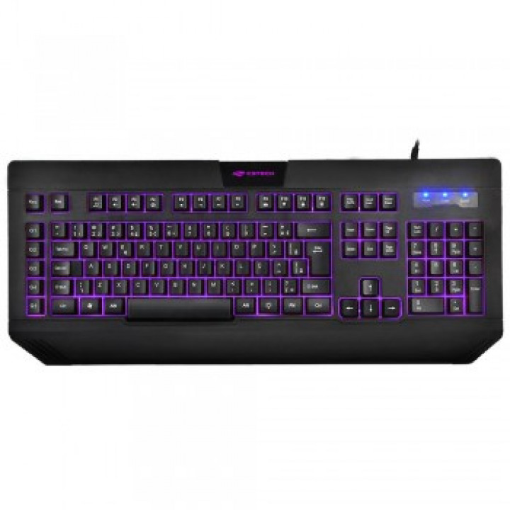 Teclado Gamer C3 Tech, Com Iluminação, Preto - KG-110BK