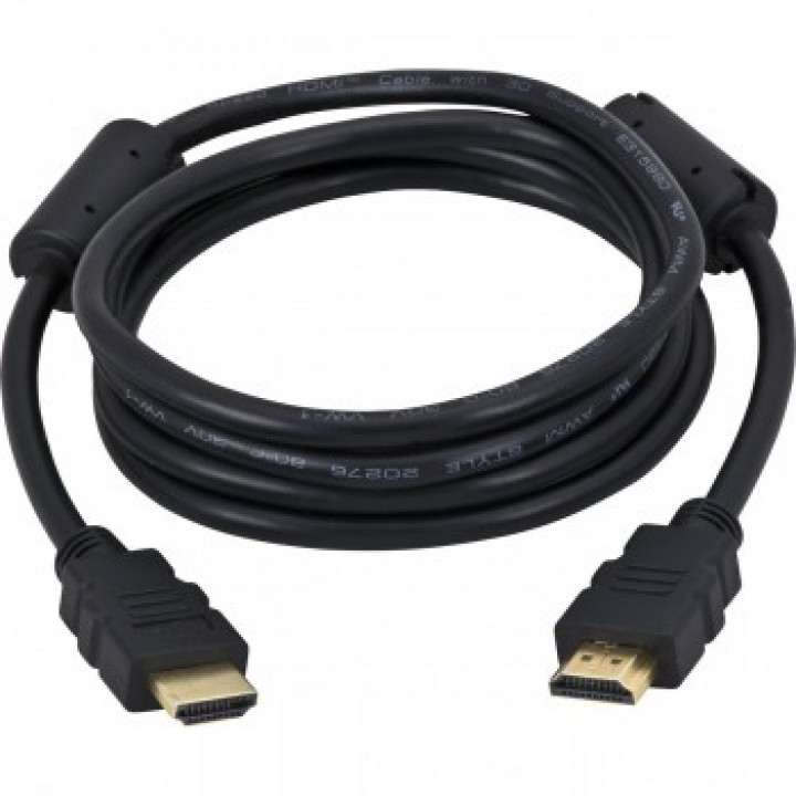 CABO HDMI 1.80 METRO V1.4 3D MACHO COM FILTRO HDF-101 61808 PRETO - FORTREK