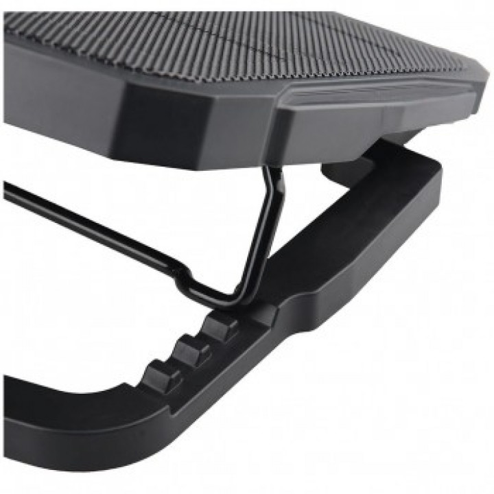 Base Para Notebook C3Tech 17" Com Cooler, LED Azul, Preto - NBC-100BK