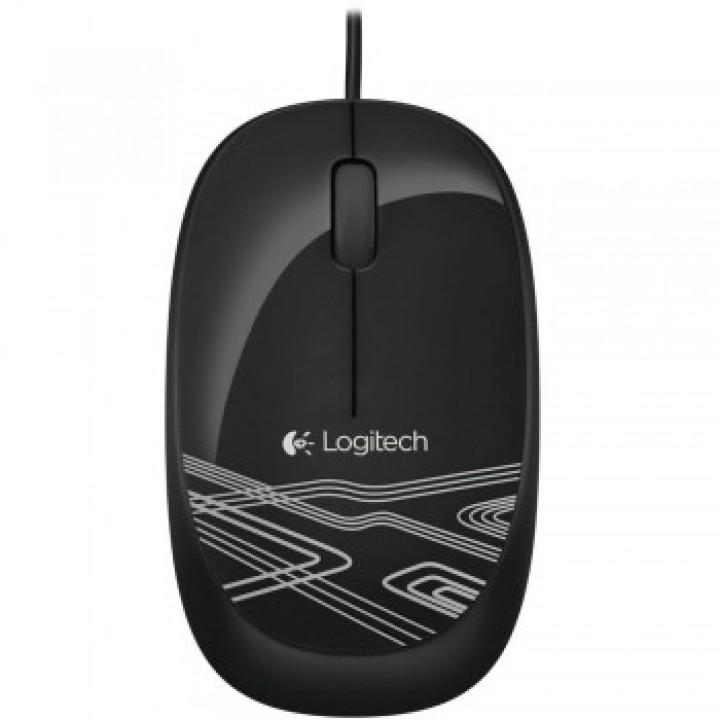 Mouse Logitech M105, 3 Botões, 1000DPI, Preto - 910-002958