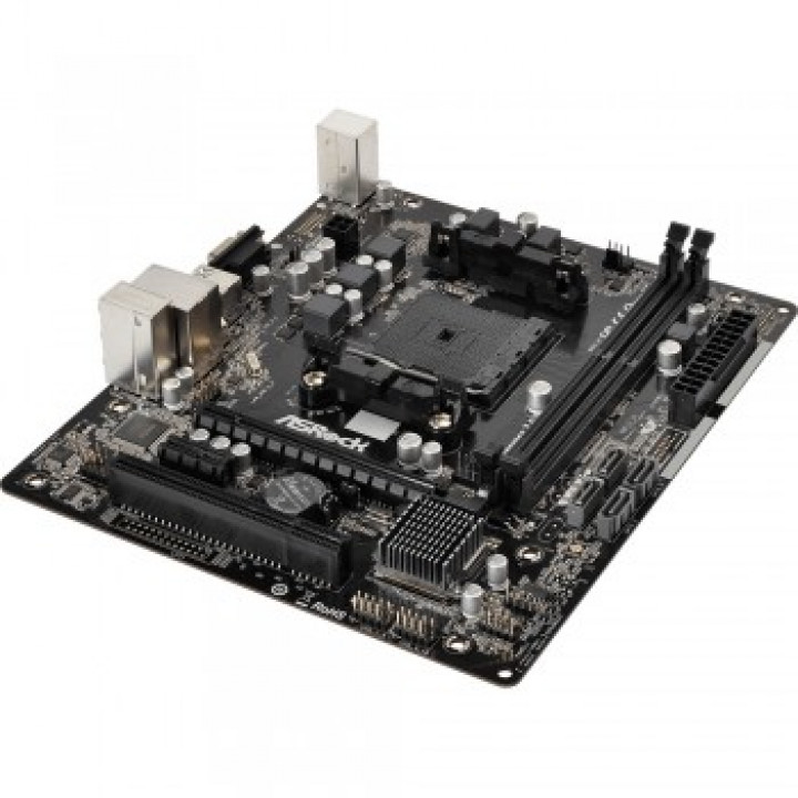 Placa Mãe AsRock FM2A68M-HD+, AMD FM2+, DDR3, USB 3.0, HDMI/VGA