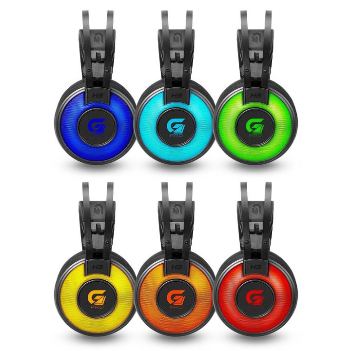 Headset Gamer Fortrek H3, RGB, 7.1, Cinza - G PRO