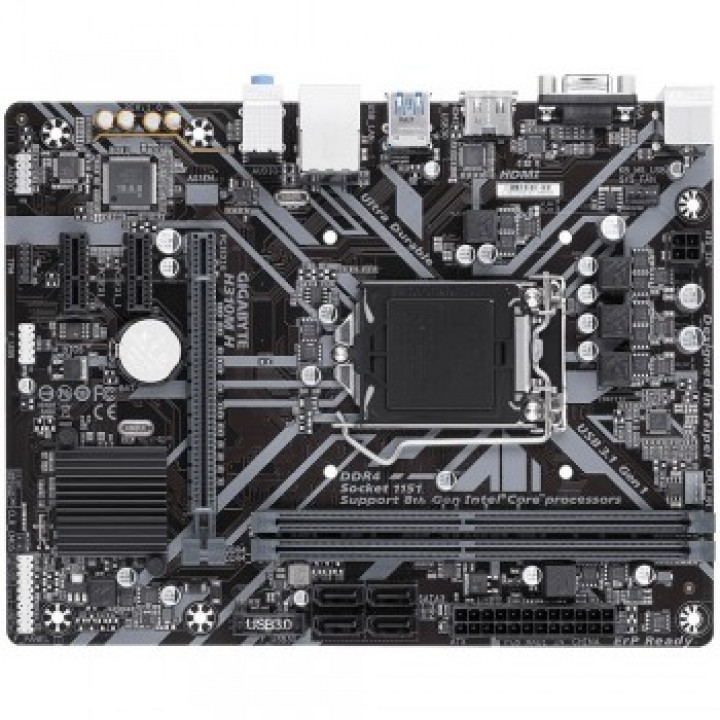 Placa Mãe Gigabyte H310M H, Intel LGA 1151, DDR4, USB 3.0, VGA HDMI