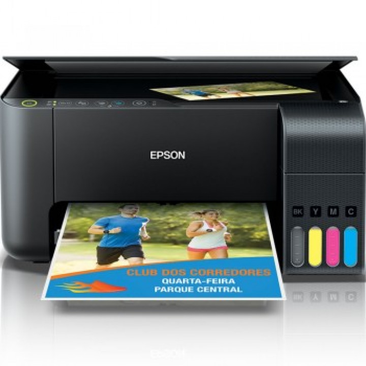 Impressora Multifuncional Epson EcoTank L3150, Jato de Tinta, Colorida, Wi-Fi, Bivolt - C11CG86302