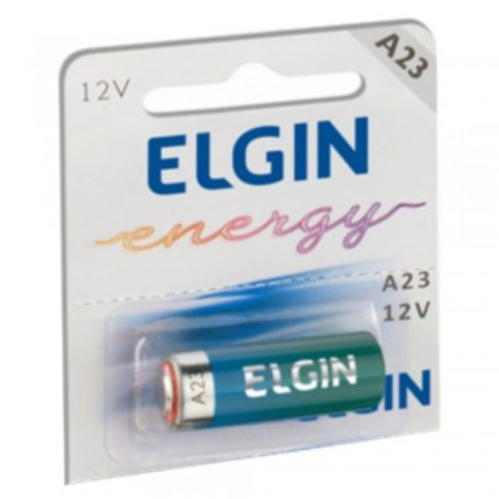PILHA MINI ALCALINA 12V UND A23 - ELGIN