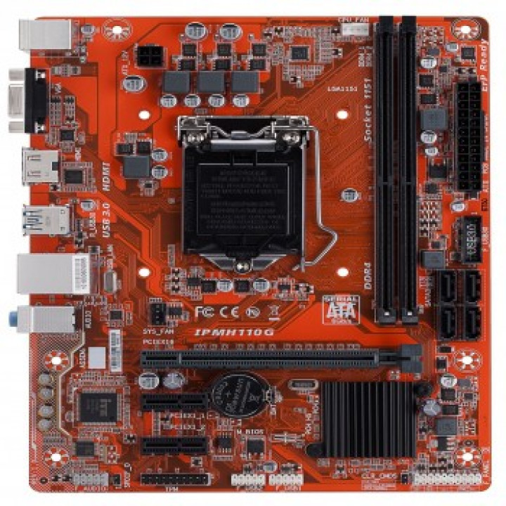 Placa Mãe Pcware IPMH110G, Intel LGA 1151, DDR3, USB 3.0, VGA HDMI