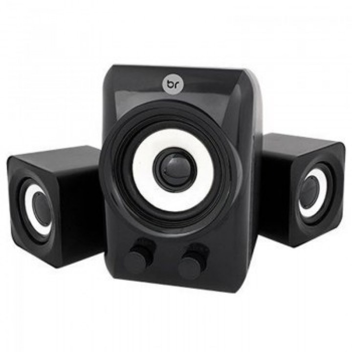 Caixa de Som Bright, USB, Mini Subwoofer, 2W RMS - 0506