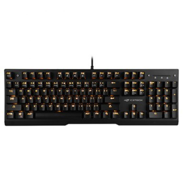 Teclado Gamer C3 Tech, USB Series Gaming - KGM-2000BK