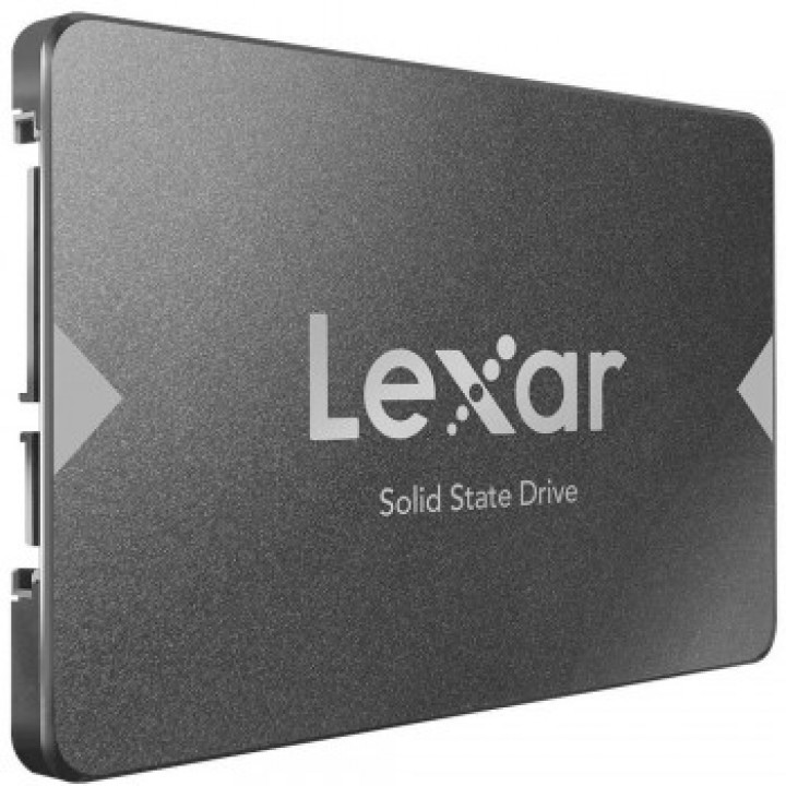 SSD Lexar, 128GB, NS100, SATA 2.5" 6GB/s, Leitura 520MB/s, Gravação 500MB/s - LNS100-128RB