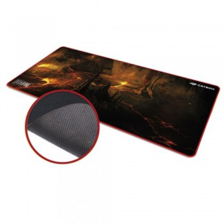 Mousepad Gamer C3 Tech Doom Fire Speed, Extra Grande (700x300mm) - MP-G1100