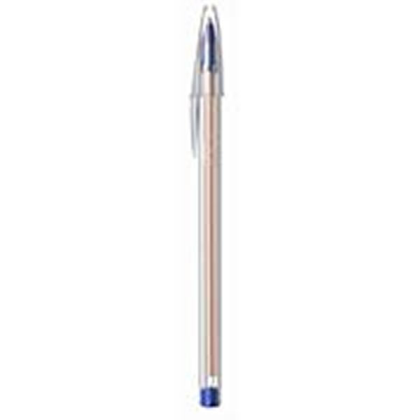 Caneta Esferografica Cristal Bic Azul, UND, Escrita Fina 0.8MM