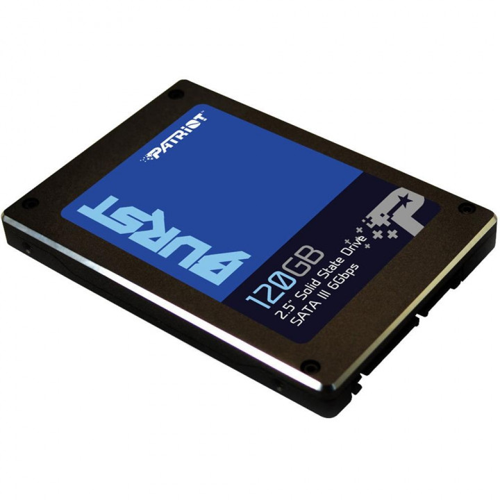 SSD Patriot, 120GB, Burst SATA 2.5", Leitura 560MB/s, Gravação 540MB/s - PBU120GS25SSDR