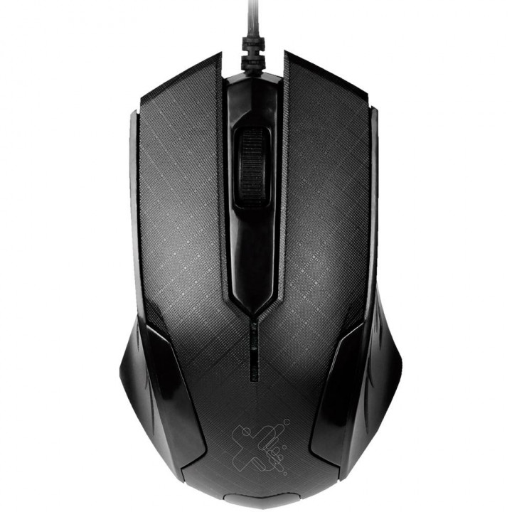 Mouse Maxprint Iron, USB, Preto - 6013887