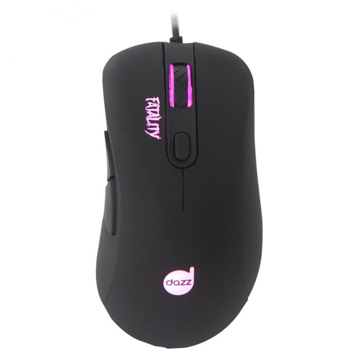 Mouse Gamer Dazz Fatality, USB, 3500DPI, Preto - 621710
