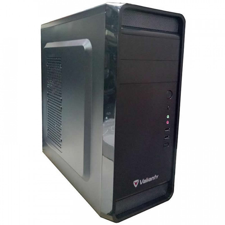 Gabinete Valianty, ATX 2 Baias, Com Fonte 200W, Preto - D70