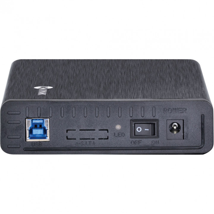 Case Para HD 3.5" Vinik, SATA USB 3.0 CHDA-200 Com Chave I/O Alumínio, Preto - 24387