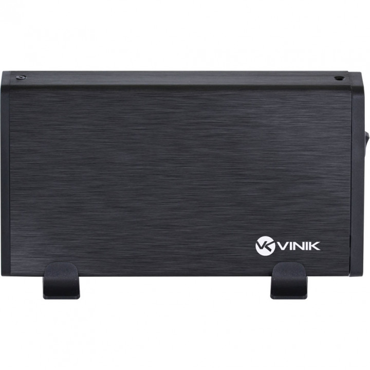 Case Para HD 3.5" Vinik, SATA USB 3.0 CHDA-200 Com Chave I/O Alumínio, Preto - 24387