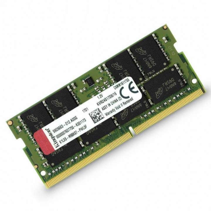 Memória Para Notebook Kingston, 16GB, 2400MHz, DDR4, CL17 - KVR24S17D8/16