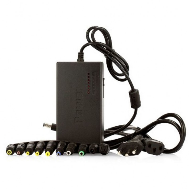 Fonte Para Notebook Universal 120W 12-24V 10 Conectores  MY-120W - FT0075/10P