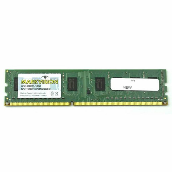 Memória Markvision, 8GB, 1600MHz, DDR3L - MVTD3U8192M1600MHz
