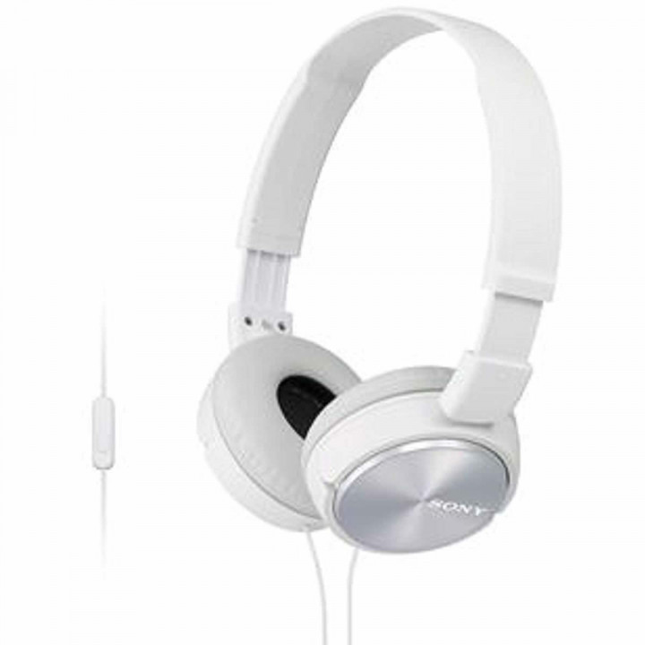 Fone de Ouvido com Microfone Sony, Branco - MDR-ZX310AP (56032)