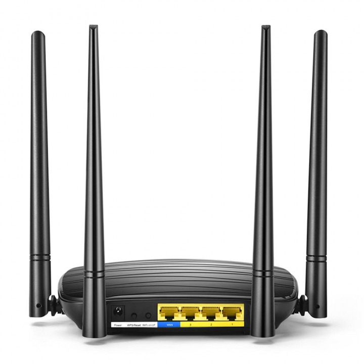 Roteador Wireless Multilaser 1200MBPS, Com 4 Antenas, AC1200, Preto -  RE018