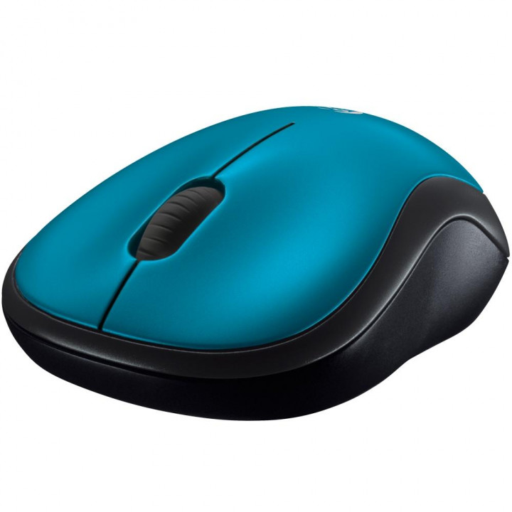 Mouse Sem Fio Logitech M185, Azul - 910-003636
