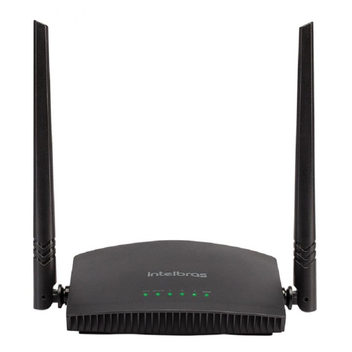 Roteador Wireless Intelbras RF301K 300MBPS, Com 2 Antenas, IPV6, Preto - 4750073