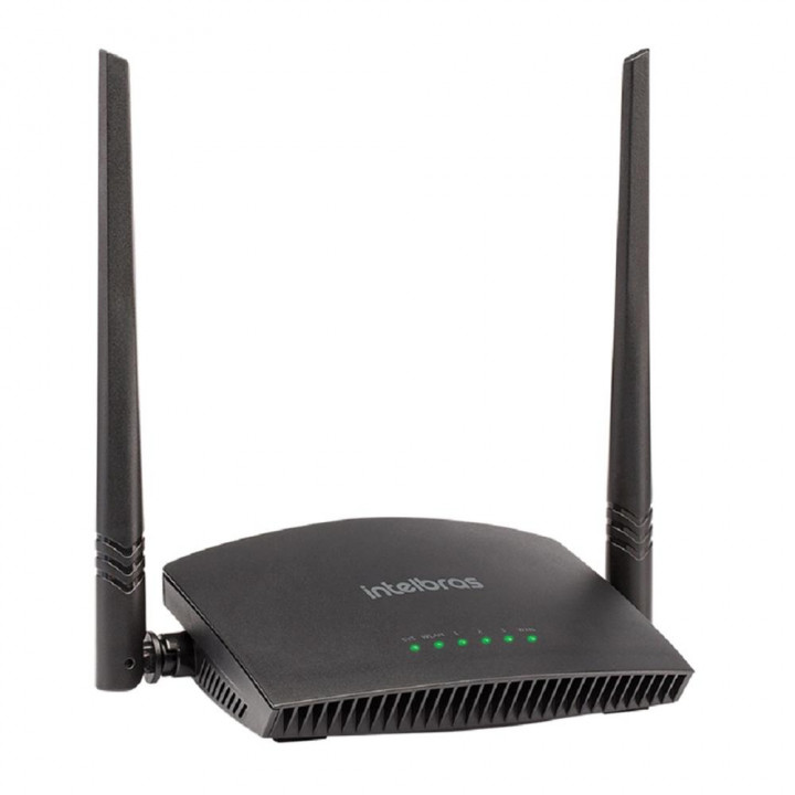 Roteador Wireless Intelbras RF301K 300MBPS, Com 2 Antenas, IPV6, Preto - 4750073