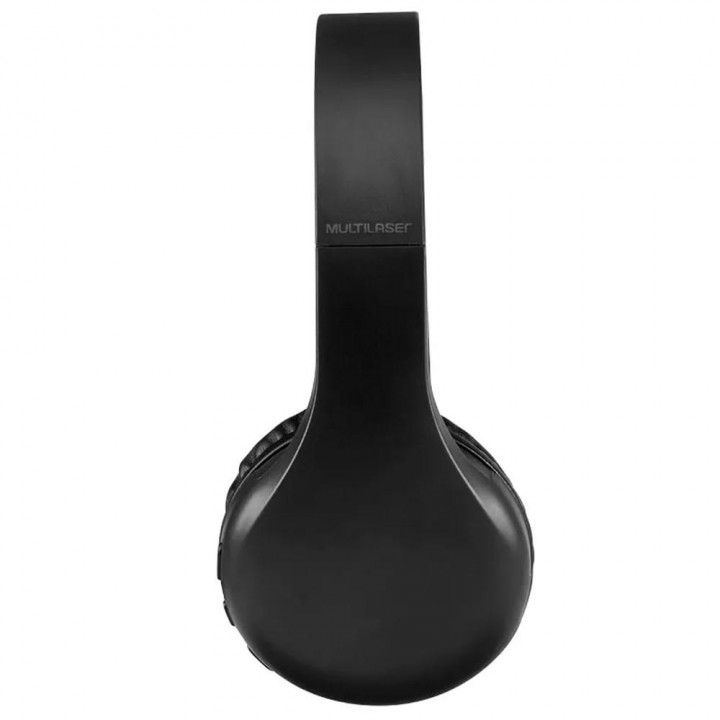 Fone de Ouvido Headphone Multilaser Bluetooth Joy, Preto - PH308