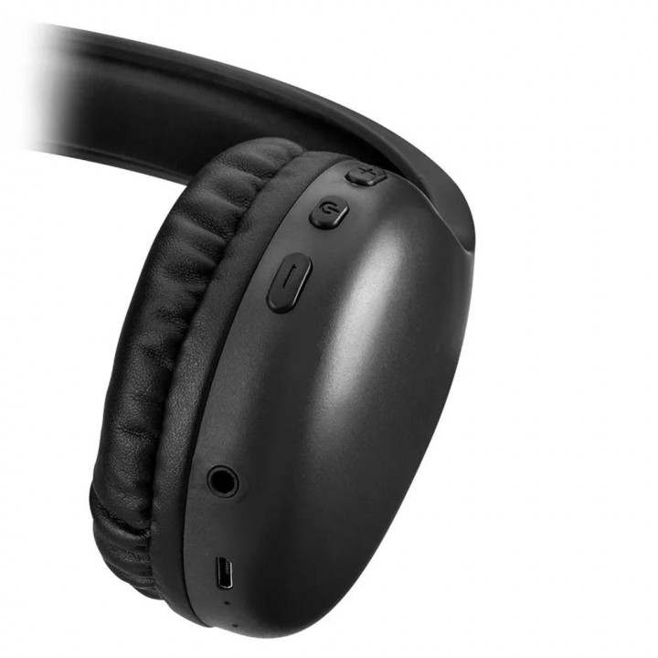 Fone de Ouvido Headphone Multilaser Bluetooth Joy, Preto - PH308